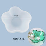 support bougie silicone mold blanc rayures verticales moderne diy époxide résine trousseau crafting matériaux