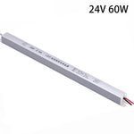 alimentation led 12v 24v 18w 36w 48w câbles blanc moderne sans fixation