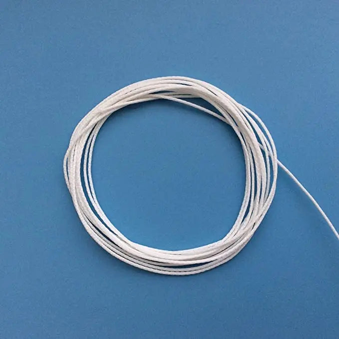 store lamelles blanc moderne corde remplacement 2mm 20mètres opaques
