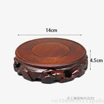 support présentation bois sculpté socle vase figurine théière décoration intérieur classique