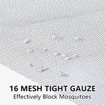 filet anti moustiques noir maille fine velcro extérieur maison camping voyage moderne