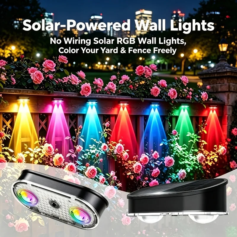 applique murale solaire led noir moderne ip44 protection vis fixations