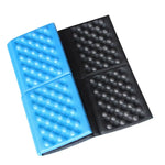 tapis sol pliable imperméable mousse pu xpe perforé orange vert bleu violet moderne camping