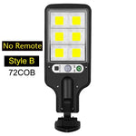 lampe solaire moderne noire ip65 led murale commande distance