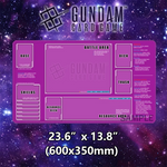 tapis jeu cartes noir antidérapant grande surface grille zones jeu collection jeux cartes