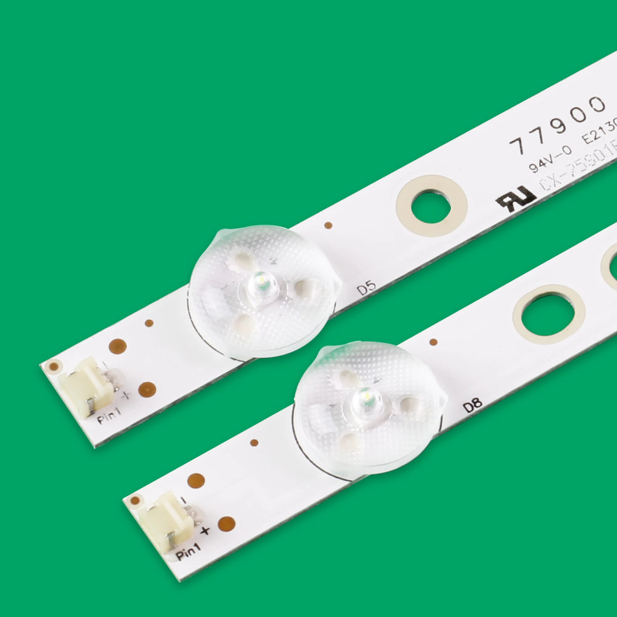 bande lumineuse led blanc moderne perforations adhésif sécurité ul qr code