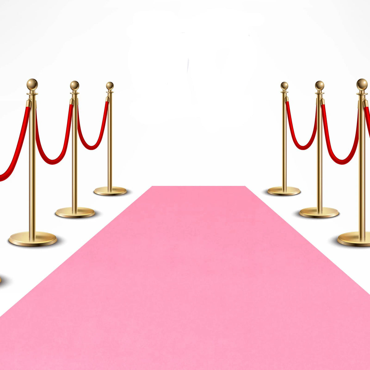 tapis rouge uni antidérapant classique longueur variable mariage banquet salle conférence