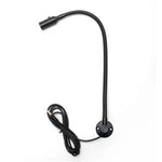 lampe flexible industrielle led noir argent interrupteur câble usb moderne travail réparation