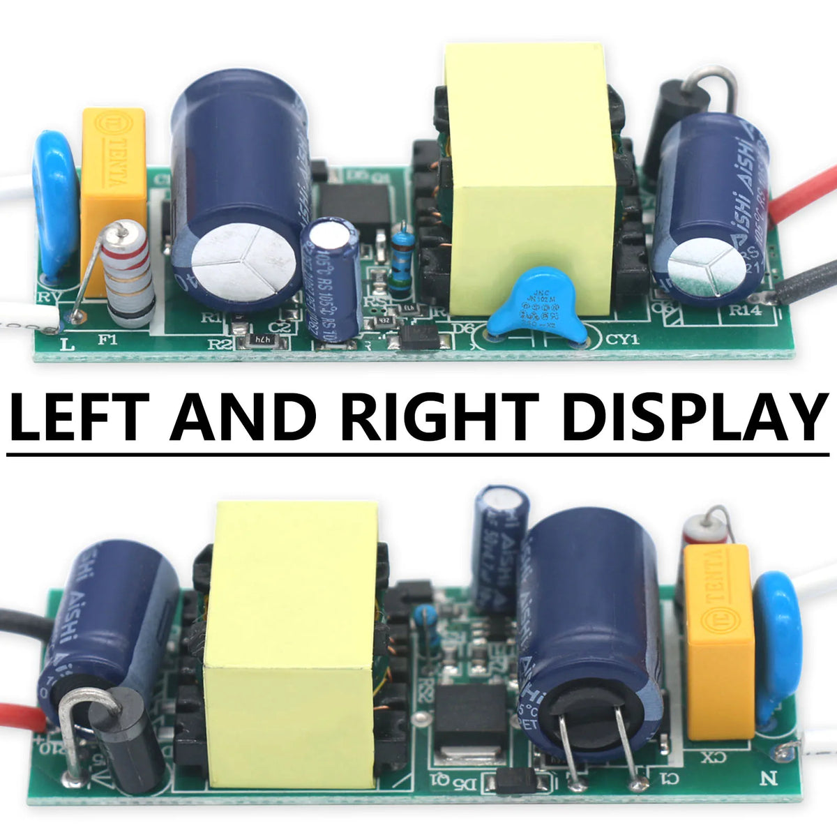 circuit intégré électronique moderne 500mA 600mA led driver 12v 18v 3w dc36 65v vert