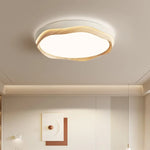 lampes modernes japonais blanc bois clair diffuseur opaque éclairage indirect couloir balcon