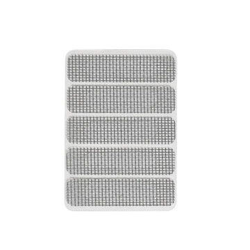 filet anti moustiques adhésif réparation trous fenêtre gris maille fine pratique