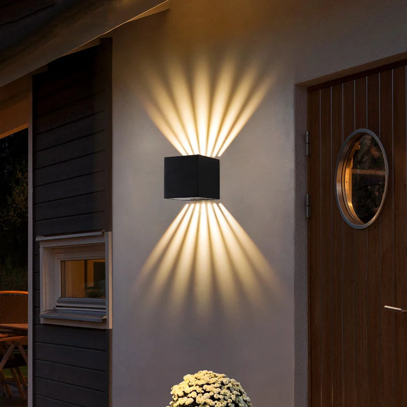 applique murale moderne led noir lumiere chaude fixation murale minimaliste