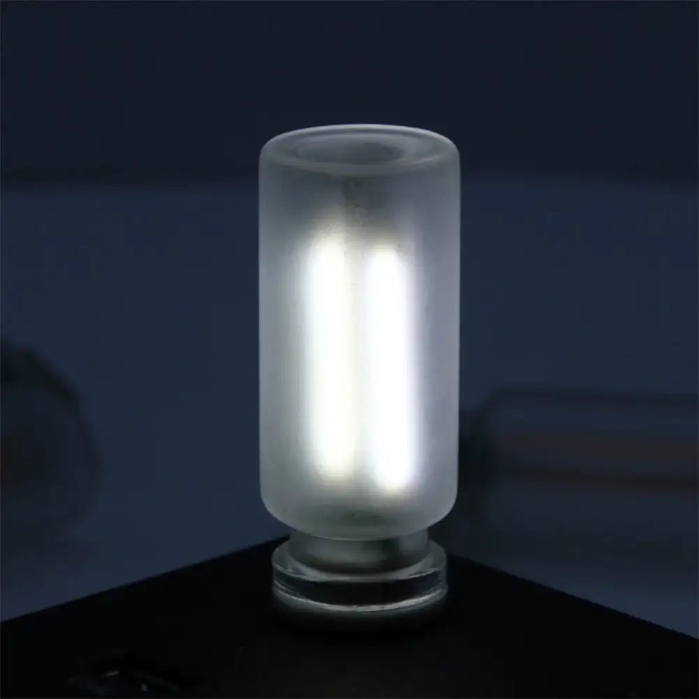 lampe led rechargeable transparente usb blanc rose vert bleu moderne minimaliste