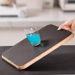 tapis protection noir antiadhésif moderne meubles évaporant texture microperforée maisonscrição
