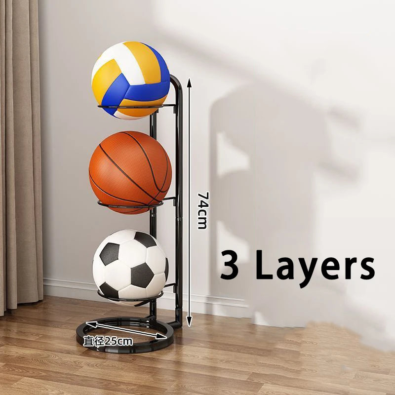 support balles sportives moderne noir blanc motifs basketball football volley ball métal acier carbone