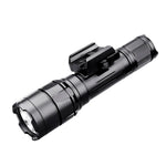 lampe tactique rail picatinny 1800 lumens rechargeable militaire éclairage rifle light
