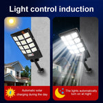 lampe murale solaire détecteur mouvement ip67 batterie lithium noir moderne contemporainextérieur jardin