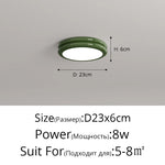 plafonnier led moderne blanc vert rouge noir 24w 30x6cm opacité