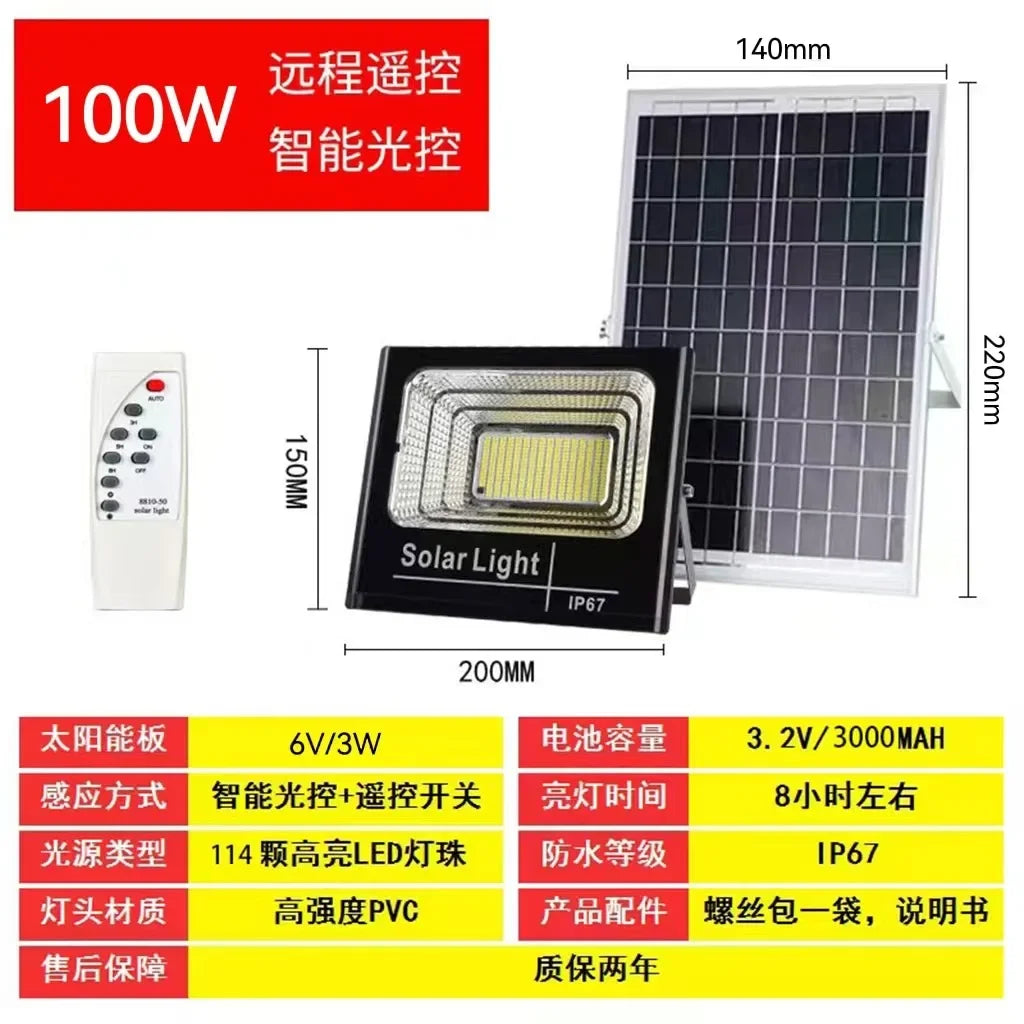 projecteur solaire ip66 angle réglable led panneau solaire clips moderneextérieur
