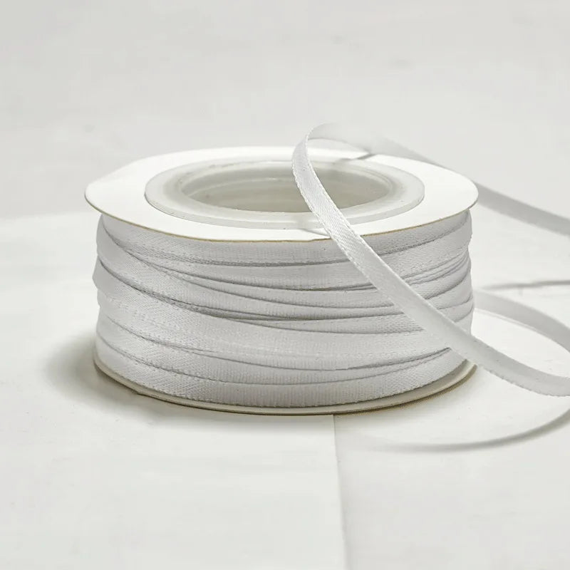 rubans satinés unis 45 yards polyester largeur 3mm décoration noel nœuds diy élégants rose