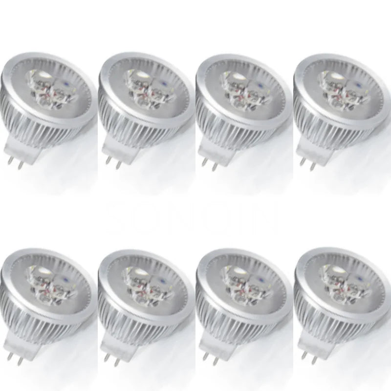 ampoule led mr16 12v 9w 15w super lumineuse blanc chaud grille refroidissement moderne