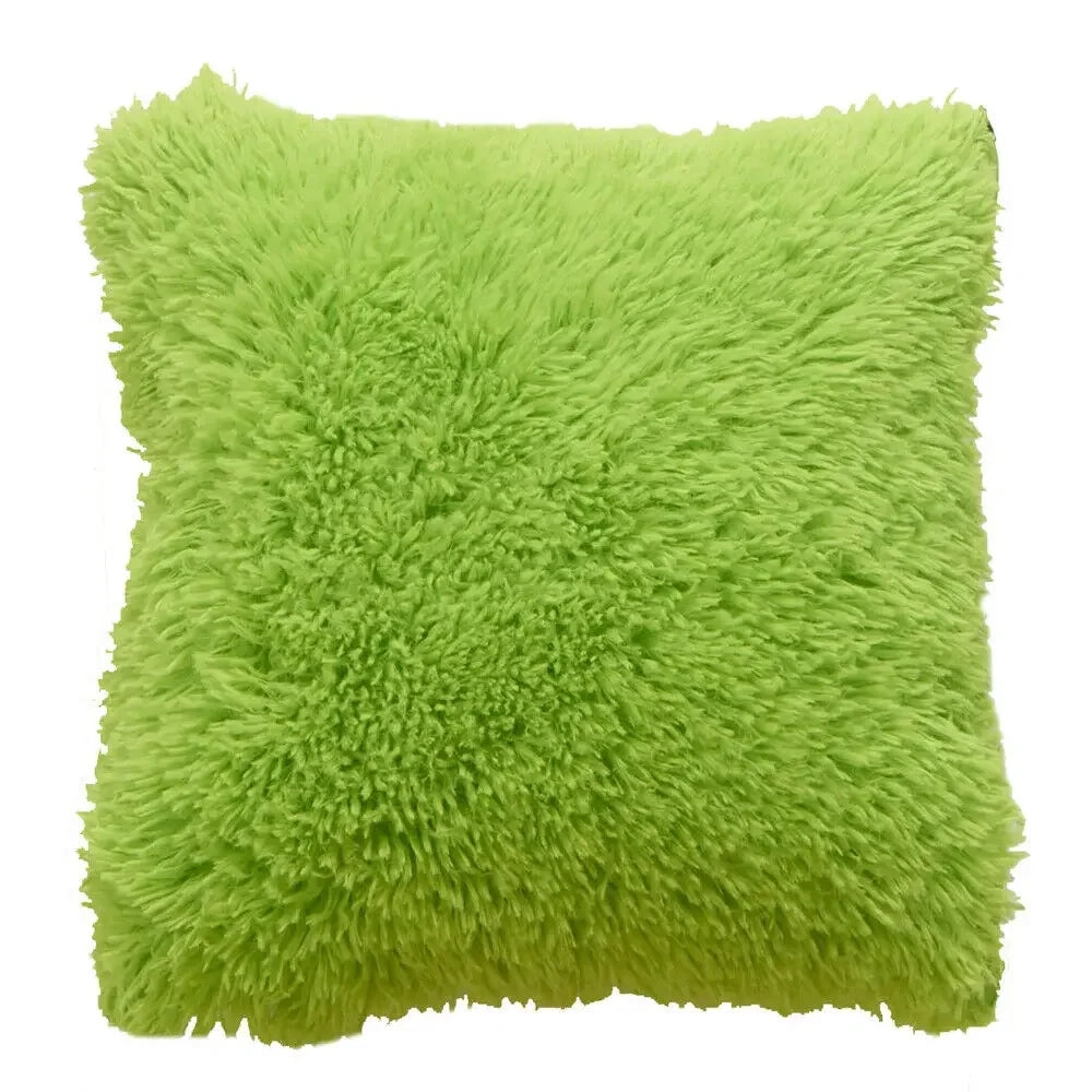 taies d'oreiller imprimées moderne pelucheuses couleurs variées imperméables respectueuses environnement