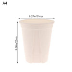 pots fleurs noirs blancs modernes couvercles perforés tailles diverses hydroponie jardinage