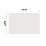 tapis table silicone bleu gris jaune vert uni minimaliste antidérapant isolant thermique