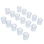 cache pieds chaise transparent adhésif moderne 16mm 19mm 22mm 25mm 30mm