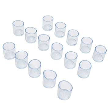 cache pieds chaise transparent adhésif moderne 16mm 19mm 22mm 25mm 30mm