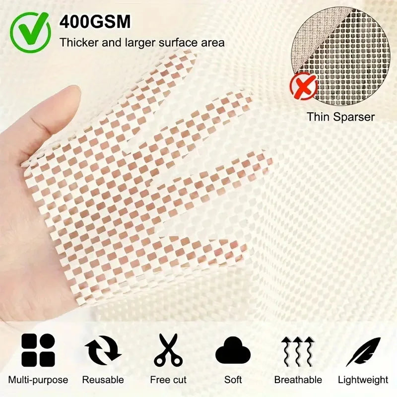 tapis moderne blanc anti dérapant adhésif taille 200cm 80cm respectueux environnement