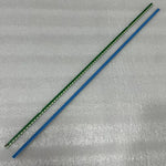 ruban lumineux led vert ligne blanche moderne connecteurs usb alimentation chambre