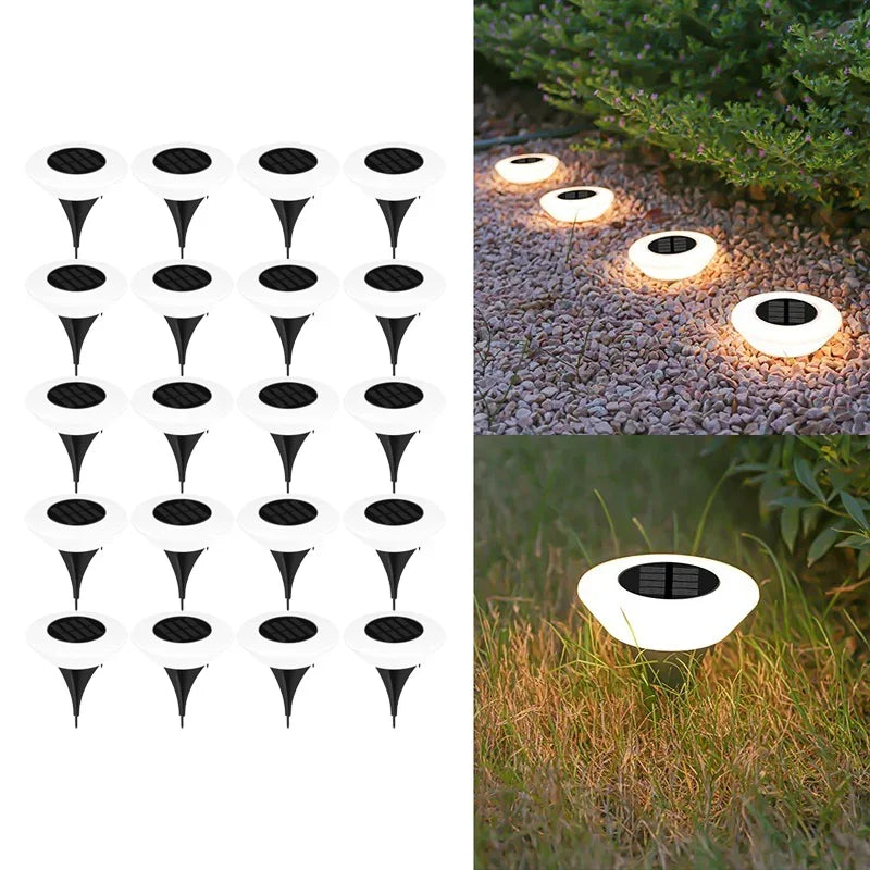 lampe solaire extérieure led étanche ip65 blanc moderne minimaliste fenêtre noire centralisée jardin allée