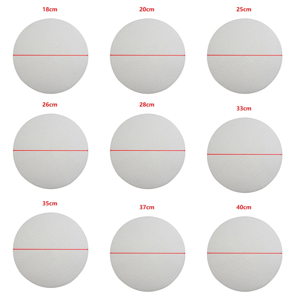 disque protection tasse perforé blanc moderne 18cm 20cm 25cm 26cm 28cm 33cm 35cm 37cm