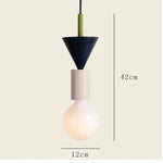 Suspension lumineuse moderne bois naturel rouge beige blanc bleu marron plastique translucide