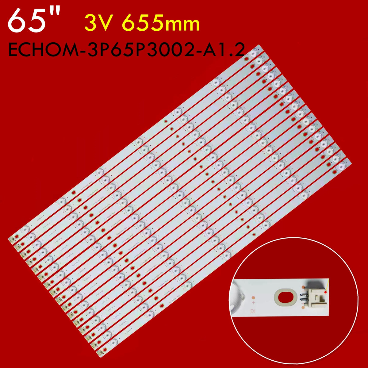 bande led rétro éclairage télévision moderne facile flux lumineux haute qualité décoration professionnelle fixations