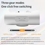 lampe murale led tactile blanc moderne affichage numérique port usb
