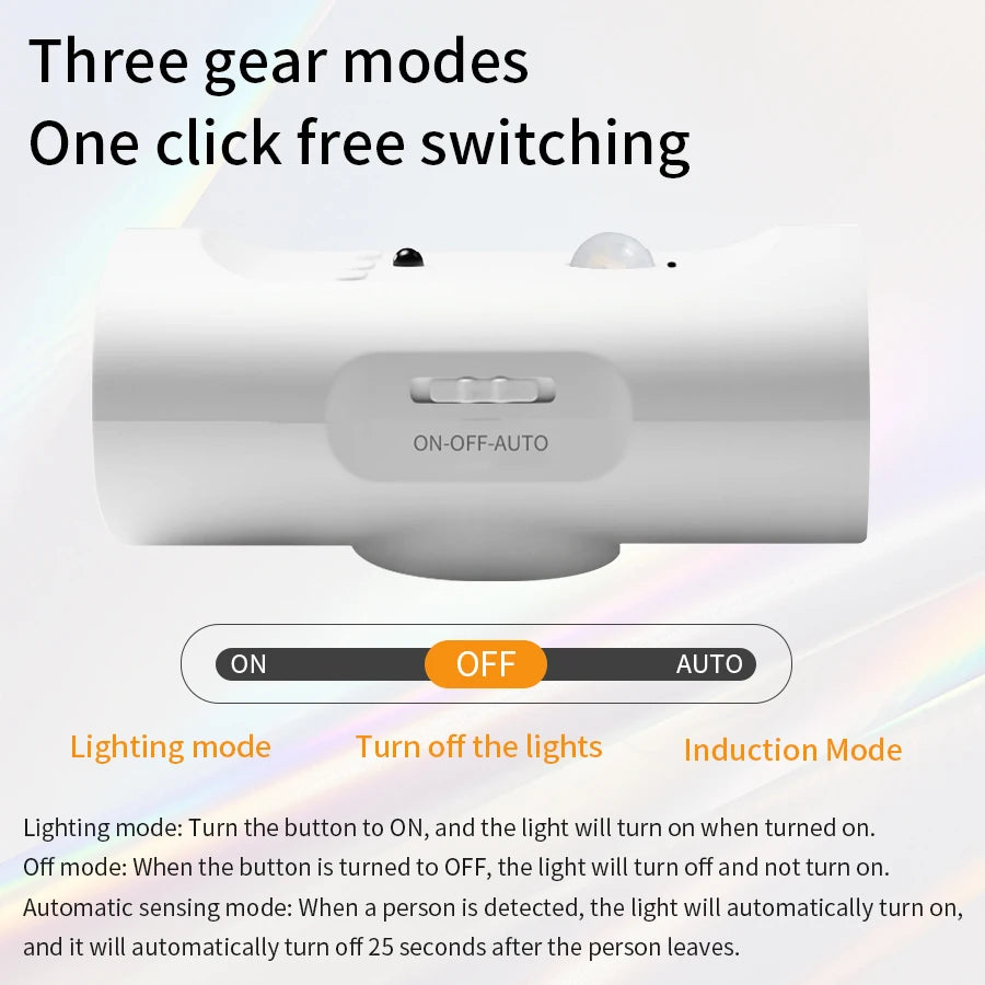 lampe murale led tactile blanc moderne affichage numérique port usb