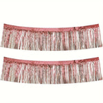 guirlande paillettes rose doré rouge festive 30cm 200cm opaques décoration fête