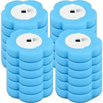 brosse wc jetable tête remplaçable kit outil nettoyage moderne pratique blanc bleu violet jaune