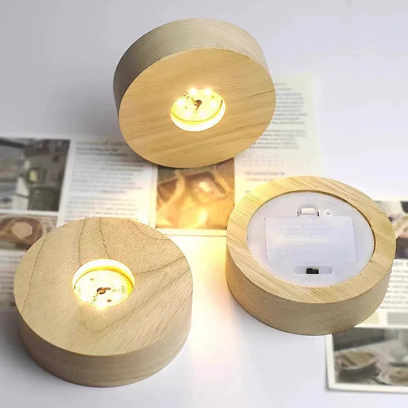 lampe table led bois naturel moderne minimaliste couleurs rechargeable tactile sans fil