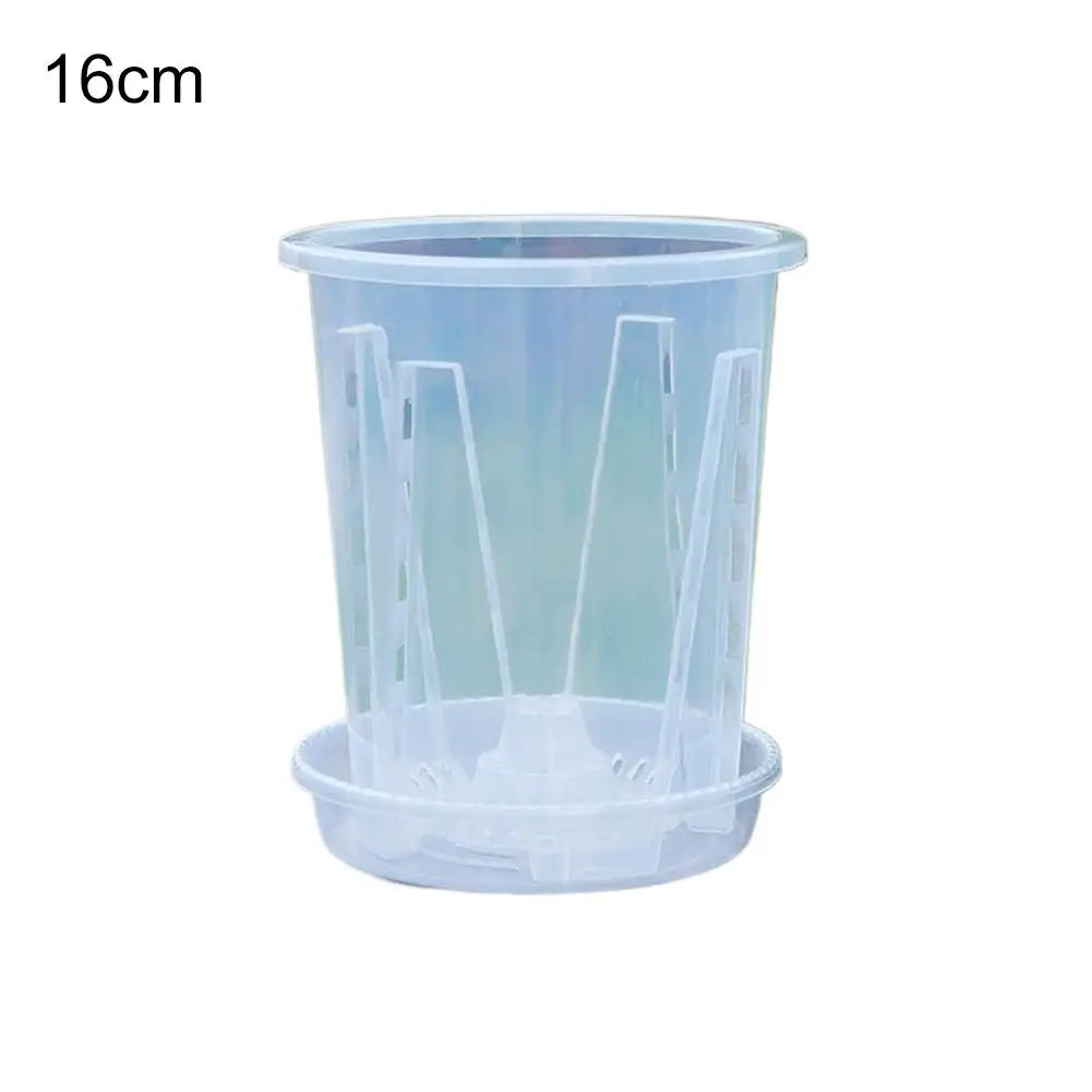pots plantes transparents grille racines moderne pratique différentes tailles