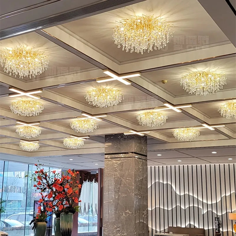applique murale led dorée branches stylisées contemporaine élégante éclairage quotidien fixée mur 15 30m²