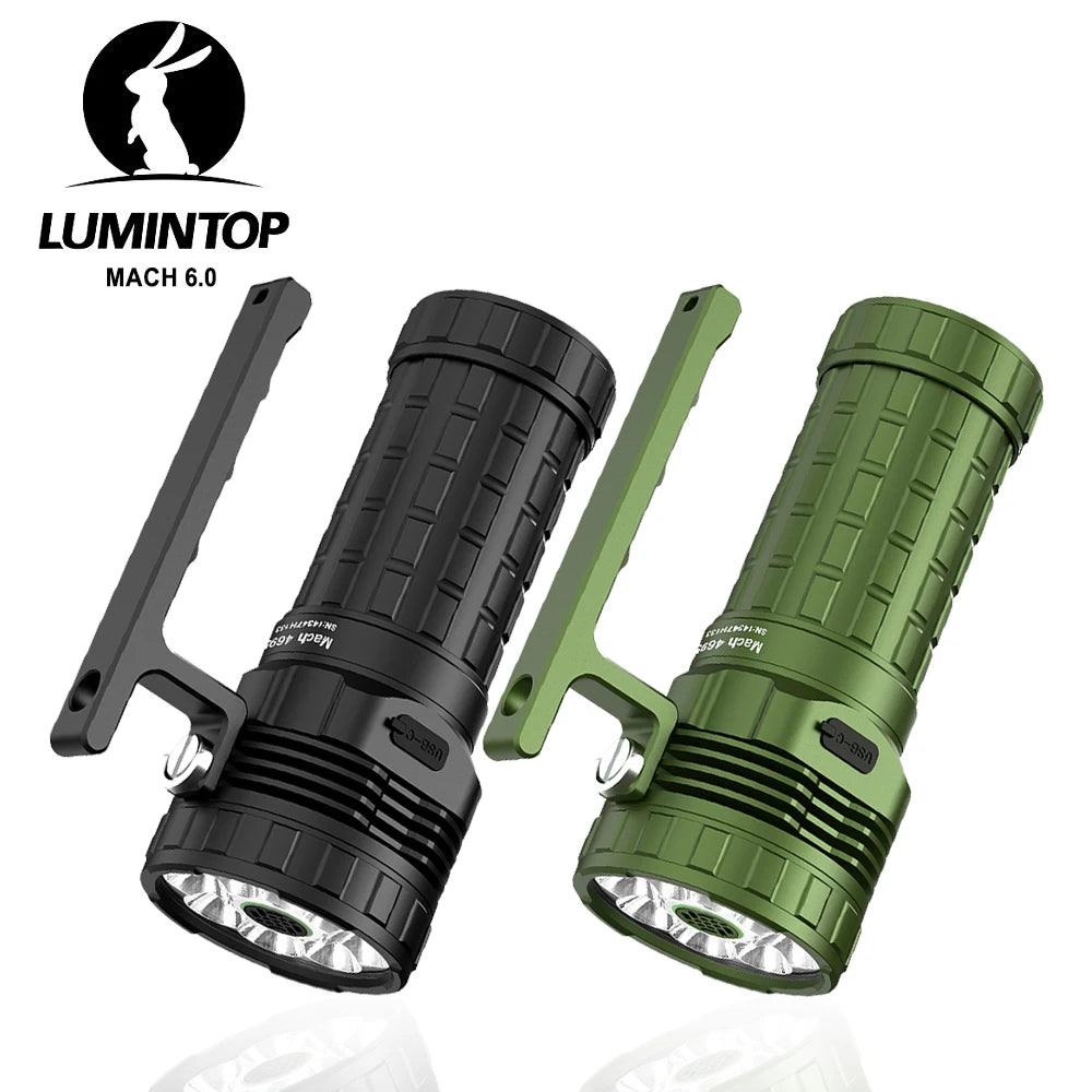 lampe torche led rechargeable usb oled ventilateur noir vert moderne robuste