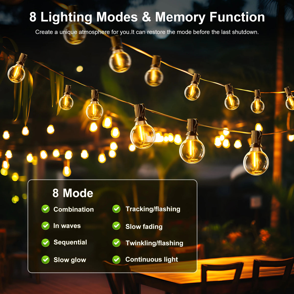 guirlande lumineuse led jaune ampoules transparentes câble bronze rustique ip44