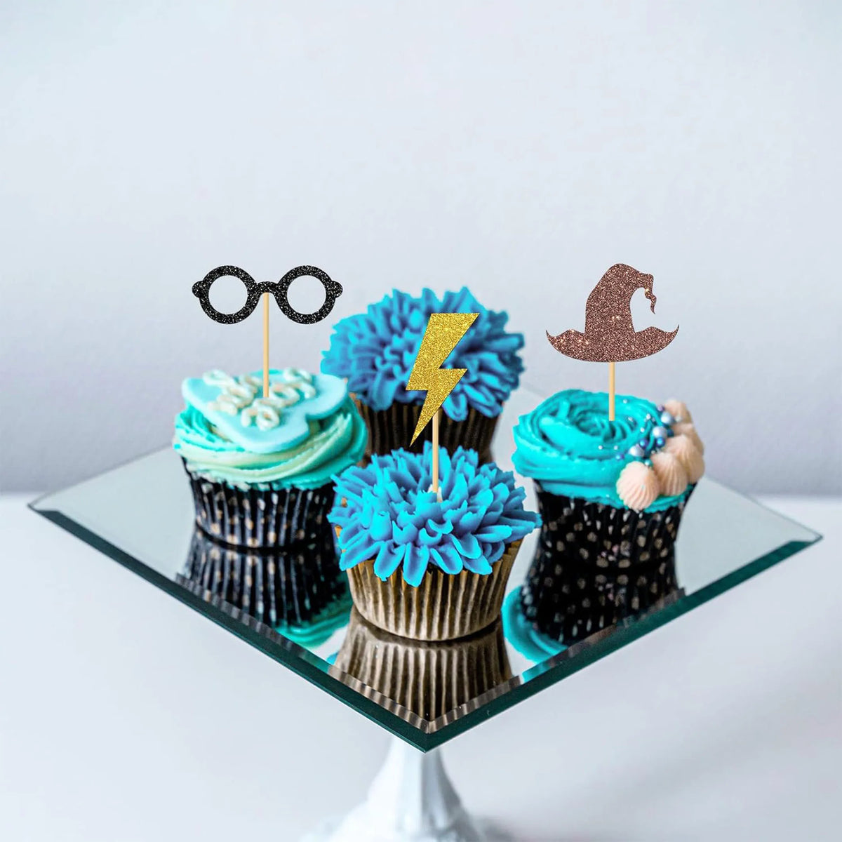 accessoires fête chapeau sorcier lunettes éclair or pailleté noir pailleté blanc festive