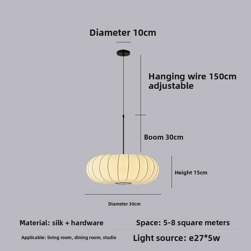 lampe suspendue moderne blanche rayures horizontales salon restaurant led 40cm 50cm