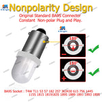 ampoules led non polarisées 6v 6.3v ba9s transparentes modernes 10pcs blanc rouge vert bleu