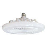ventilateur lampe led blanc moderne grille radial télécommandeflux lumineux 249 2000 tension 120v 240v
