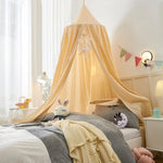 rideau lit polyester unisexe moderne beige lilas rose vert opacité tour lit maison campement